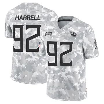 Men's Jaylen Harrell Tennessee Titans Nike Limited 2024 Salute to Service Jersey - Arctic Camo