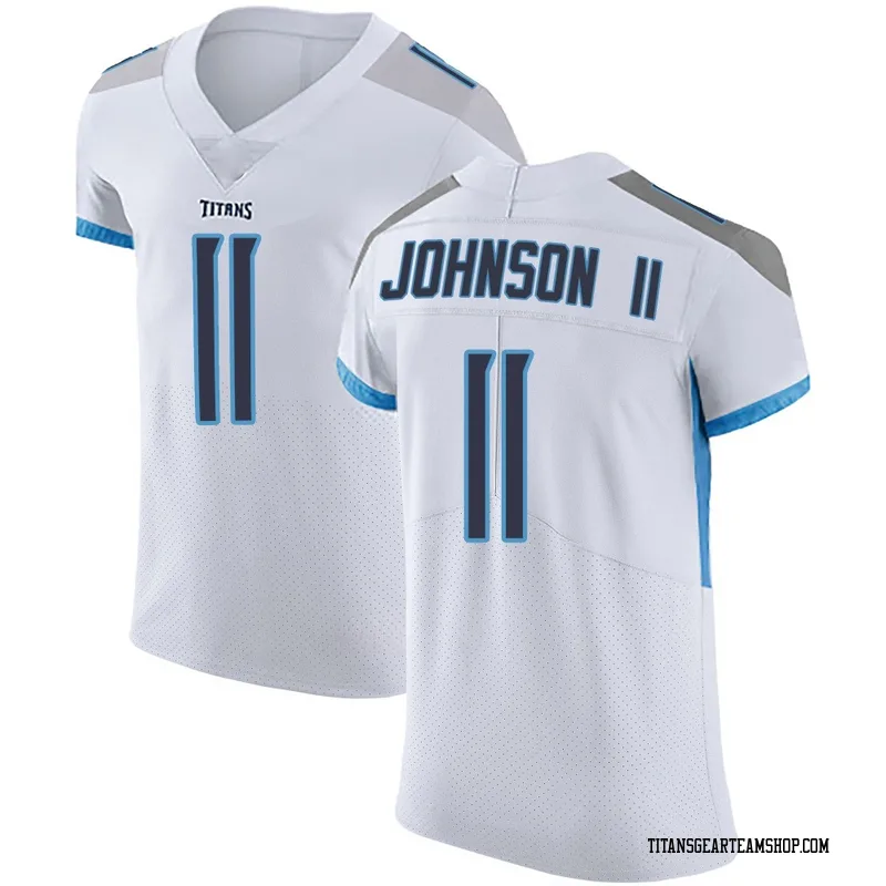 Men's Jermaine Johnson II Tennessee Titans Nike Elite Vapor Untouchable Jersey - White