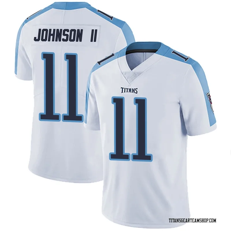 Men's Jermaine Johnson II Tennessee Titans Nike Limited Vapor Untouchable Jersey - White