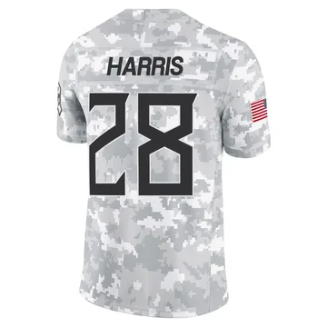 Men's Jermari Harris Tennessee Titans Nike Limited 2024 Salute to Service Jersey - Arctic Camo
