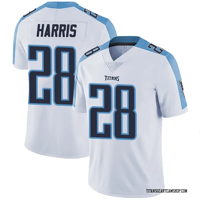 Men's Jermari Harris Tennessee Titans Nike Limited Vapor Untouchable Jersey - White