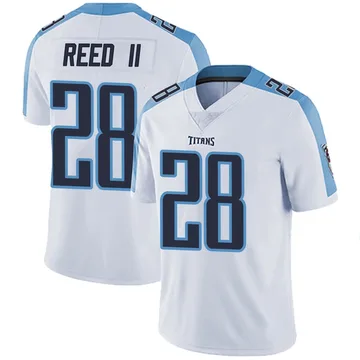 Men's Jerrick Reed II Tennessee Titans Nike Limited Vapor Untouchable Jersey - White