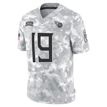 Men's Jha'Quan Jackson Tennessee Titans Nike Limited 2024 Salute to Service Jersey - Arctic Camo