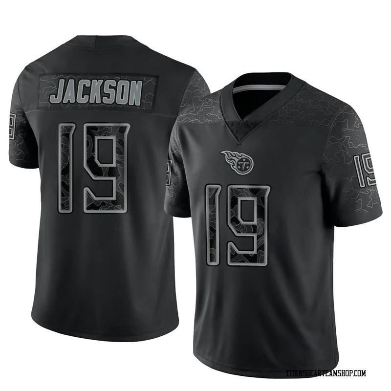 Men's Jha'Quan Jackson Tennessee Titans Nike Limited Reflective Jersey - Black