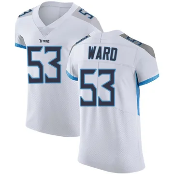 Men's Jihad Ward Tennessee Titans Nike Elite Vapor Untouchable Jersey - White