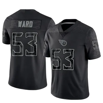 Men's Jihad Ward Tennessee Titans Nike Limited Reflective Jersey - Black