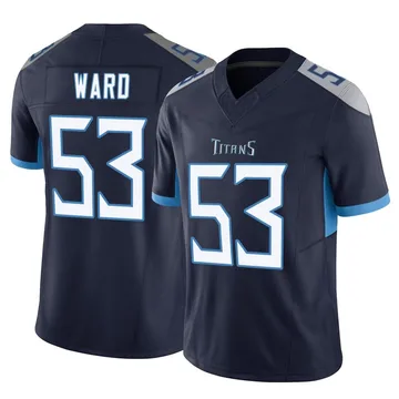 Men's Jihad Ward Tennessee Titans Nike Limited Vapor F.U.S.E. Jersey - Navy
