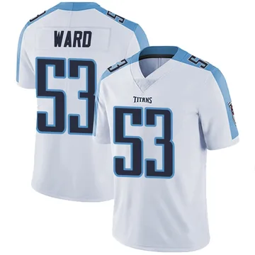 Men's Jihad Ward Tennessee Titans Nike Limited Vapor Untouchable Jersey - White