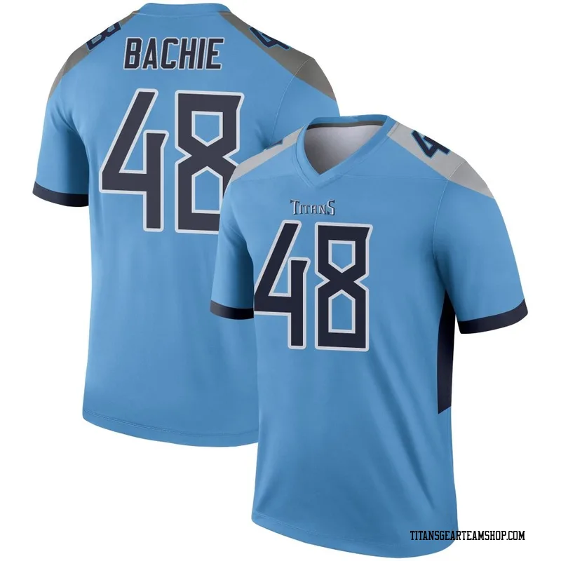 Men's Joe Bachie Tennessee Titans Nike Legend Jersey - Light Blue