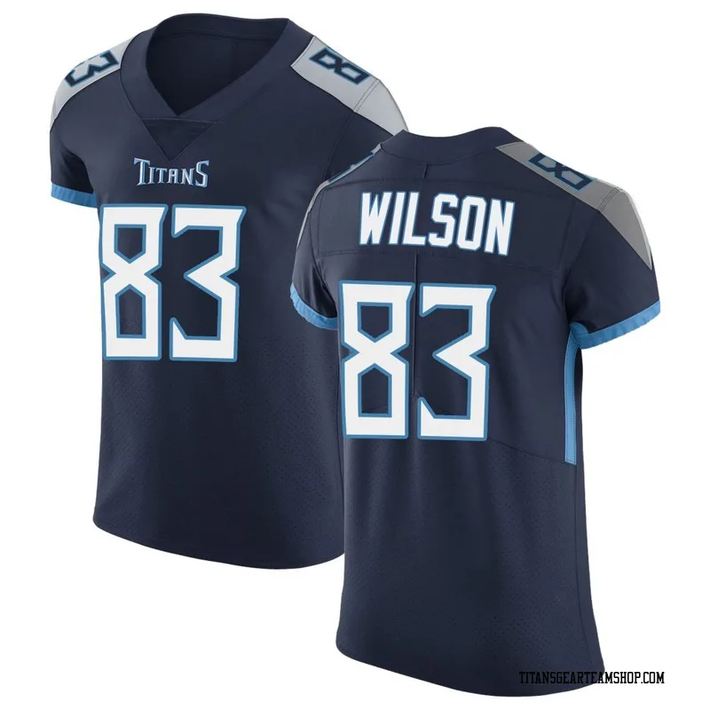 Men's Joel Wilson Tennessee Titans Nike Elite Vapor Untouchable Jersey - Navy