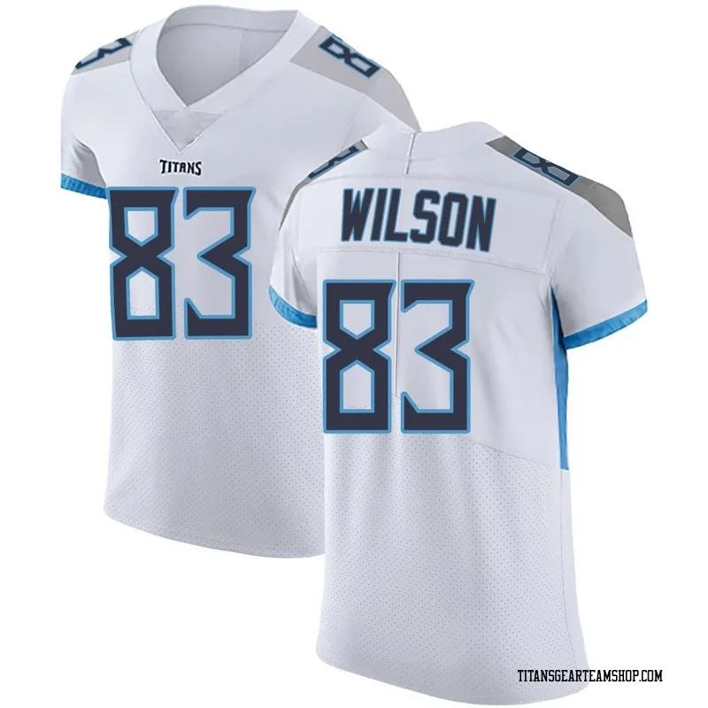 Men's Joel Wilson Tennessee Titans Nike Elite Vapor Untouchable Jersey - White