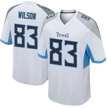 Men's Joel Wilson Tennessee Titans Nike Game Jersey - White