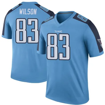 Men's Joel Wilson Tennessee Titans Nike Legend Color Rush Jersey - Light Blue