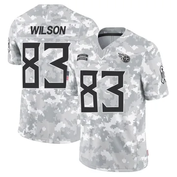Men's Joel Wilson Tennessee Titans Nike Limited 2024 Salute to Service Jersey - Arctic Camo