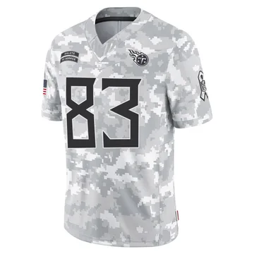 Men's Joel Wilson Tennessee Titans Nike Limited 2024 Salute to Service Jersey - Arctic Camo
