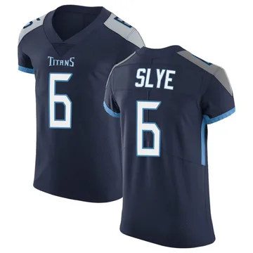 Men's Joey Slye Tennessee Titans Nike Elite Vapor Untouchable Jersey - Navy