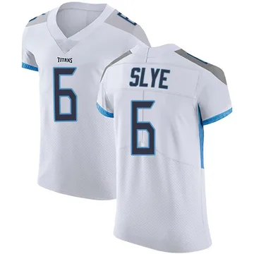 Men's Joey Slye Tennessee Titans Nike Elite Vapor Untouchable Jersey - White