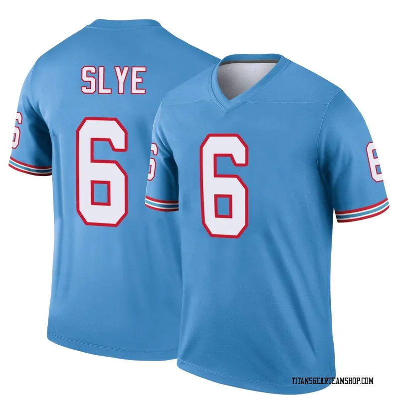 Men's Joey Slye Tennessee Titans Nike Legend Oilers Throwback Jersey - Light Blue
