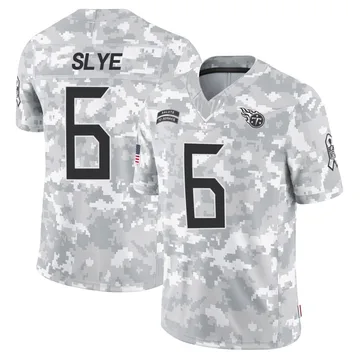 Men's Joey Slye Tennessee Titans Nike Limited 2024 Salute to Service Jersey - Arctic Camo