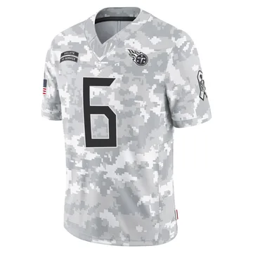 Men's Joey Slye Tennessee Titans Nike Limited 2024 Salute to Service Jersey - Arctic Camo