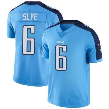 Men's Joey Slye Tennessee Titans Nike Limited Color Rush Jersey - Light Blue