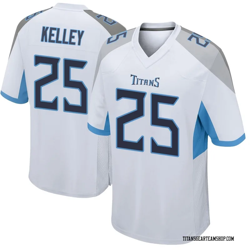Men's Joshua Kelley Tennessee Titans Nike Game Jersey - White