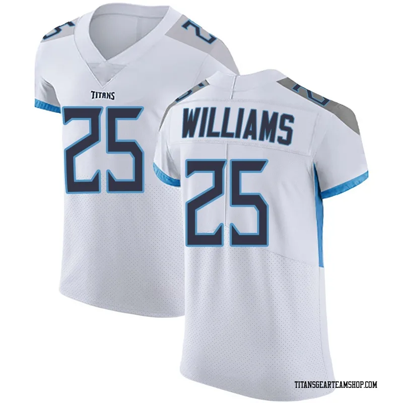 Men's Joshua Williams Tennessee Titans Nike Elite Vapor Untouchable Jersey - White