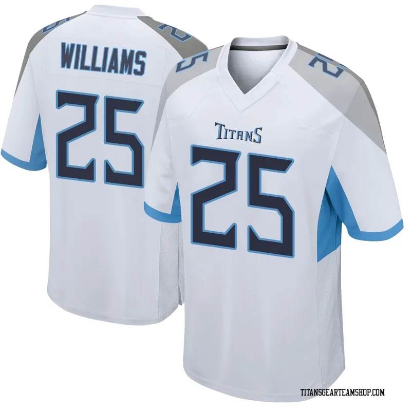 Men's Joshua Williams Tennessee Titans Nike Game Jersey - White