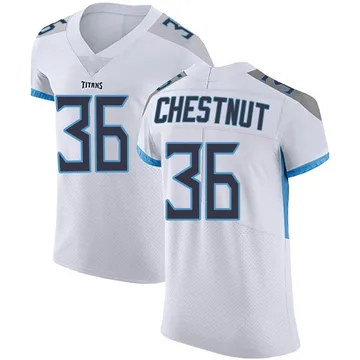 Men's Julius Chestnut Tennessee Titans Nike Elite Vapor Untouchable Jersey - White
