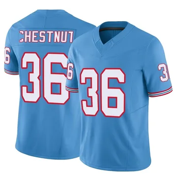 Men's Julius Chestnut Tennessee Titans Nike Limited Vapor F.U.S.E. Jersey - Light Blue