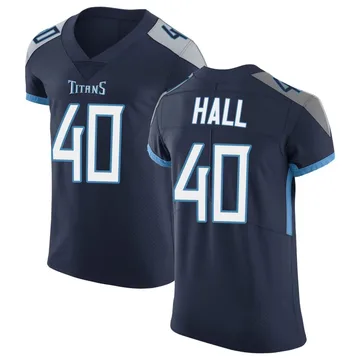 Men's Kemon Hall Tennessee Titans Nike Elite Vapor Untouchable Jersey - Navy