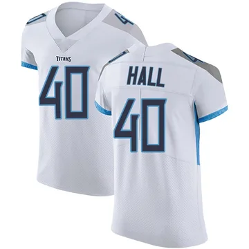 Men's Kemon Hall Tennessee Titans Nike Elite Vapor Untouchable Jersey - White
