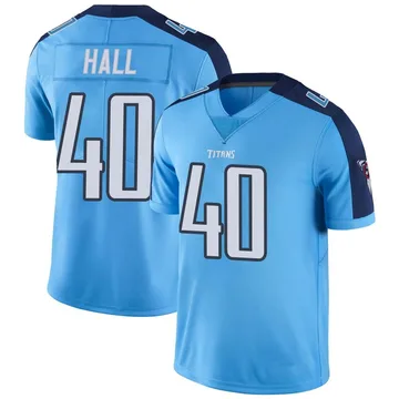 Men's Kemon Hall Tennessee Titans Nike Limited Color Rush Jersey - Light Blue