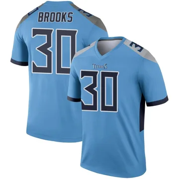 Men's Kendell Brooks Tennessee Titans Nike Legend Jersey - Light Blue