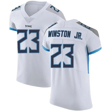 Men's Kevin Winston Jr. Tennessee Titans Nike Elite Vapor Untouchable Jersey - White