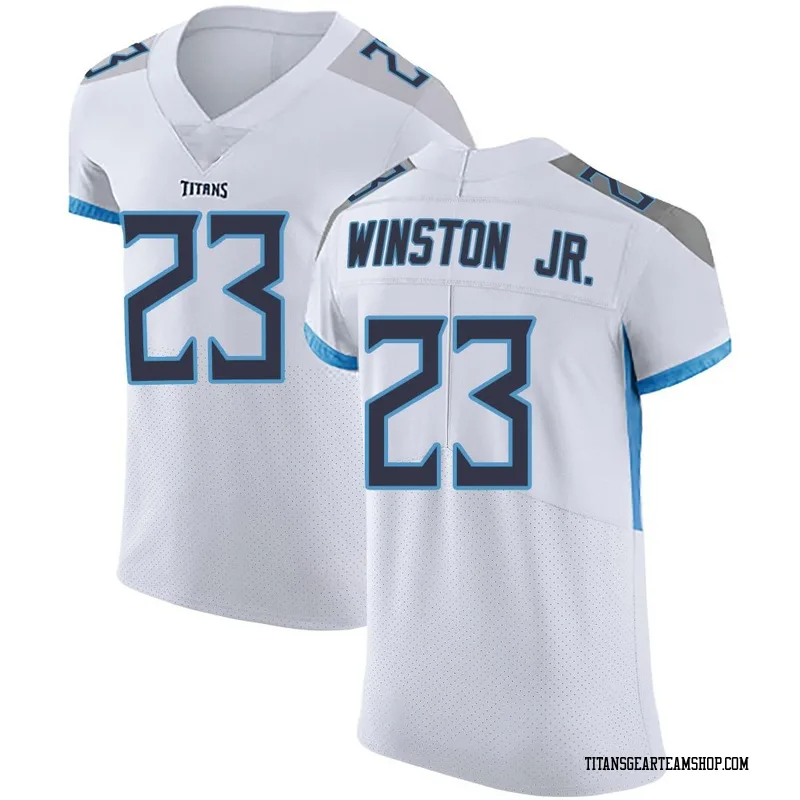 Men's Kevin Winston Jr. Tennessee Titans Nike Elite Vapor Untouchable Jersey - White