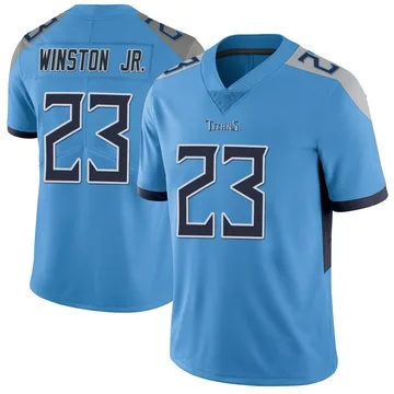 Men's Kevin Winston Jr. Tennessee Titans Nike Limited Vapor Untouchable Jersey - Light Blue