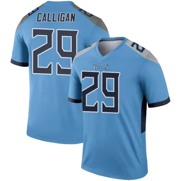 Men's Keydrain Calligan Tennessee Titans Nike Legend Jersey - Light Blue