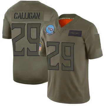 Men's Keydrain Calligan Tennessee Titans Nike Limited 2019 Salute to Service Jersey - Camo