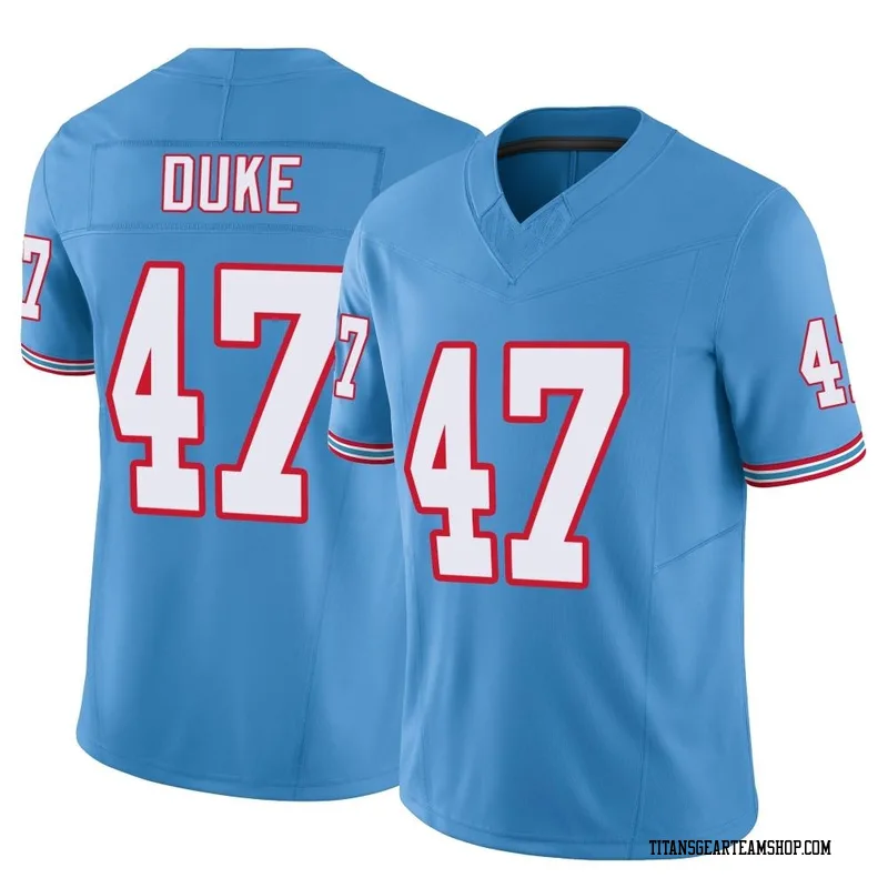 Men's Khalid Duke Tennessee Titans Nike Limited Vapor F.U.S.E. Jersey - Light Blue
