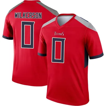 Men's Kristian Wilkerson Tennessee Titans Nike Legend Inverted Jersey - Red