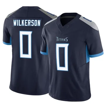 Men's Kristian Wilkerson Tennessee Titans Nike Limited Vapor F.U.S.E. Jersey - Navy