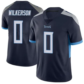 Men's Kristian Wilkerson Tennessee Titans Nike Limited Vapor Untouchable Jersey - Navy