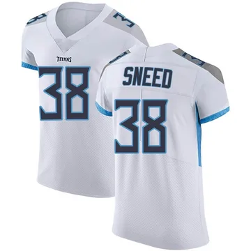 Men's L'Jarius Sneed Tennessee Titans Nike Elite Vapor Untouchable Jersey - White