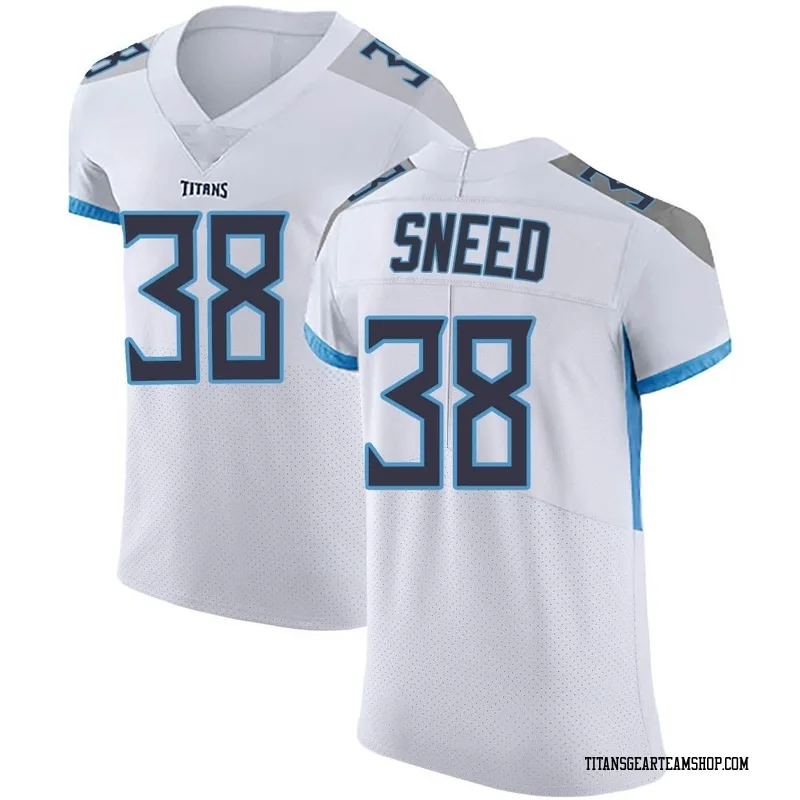 Men's L'Jarius Sneed Tennessee Titans Nike Elite Vapor Untouchable Jersey - White