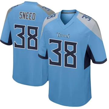 Men's L'Jarius Sneed Tennessee Titans Nike Game Jersey - Light Blue