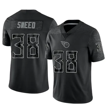 Men's L'Jarius Sneed Tennessee Titans Nike Limited Reflective Jersey - Black