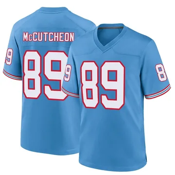 Men's Lance McCutcheon Tennessee Titans Nike Game Oilers Throwback Alternate Jersey - Light Blue