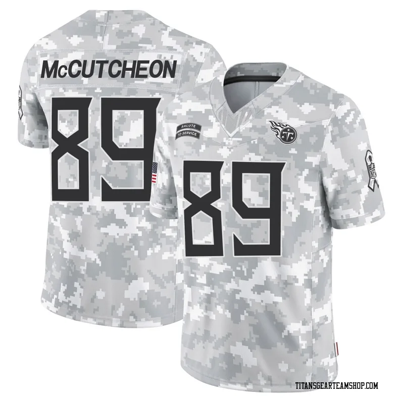 Men's Lance McCutcheon Tennessee Titans Nike Limited 2024 Salute to Service Jersey - Arctic Camo