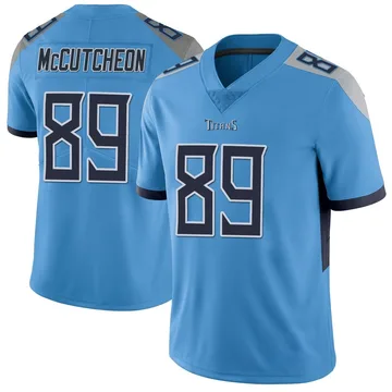 Men's Lance McCutcheon Tennessee Titans Nike Limited Vapor Untouchable Jersey - Light Blue